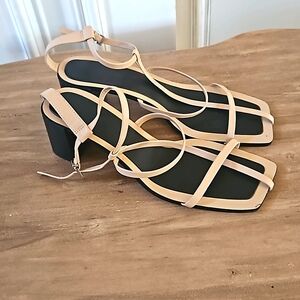 Zara strappy shoes